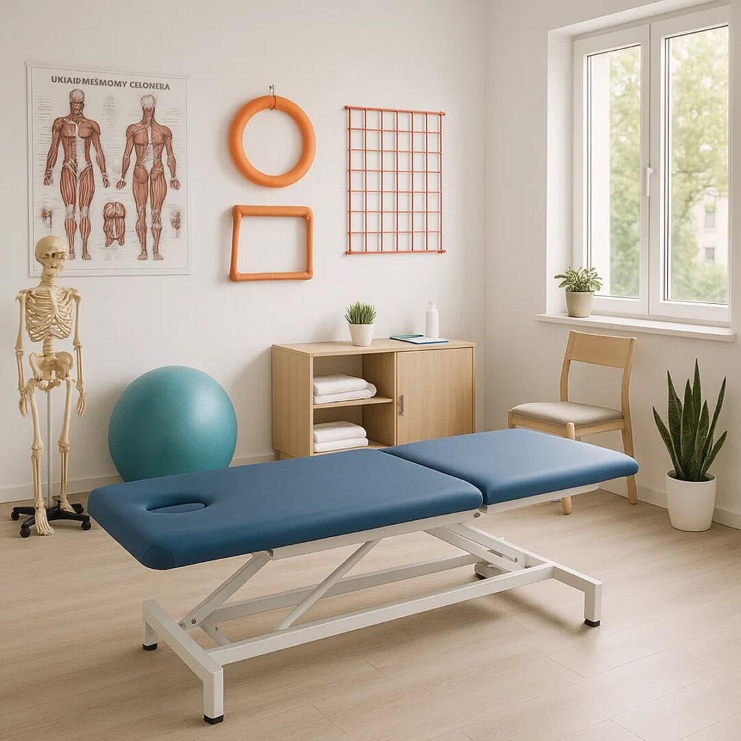 fizjoPS gabinet - wnętrze gabinetu do fizjoterapii